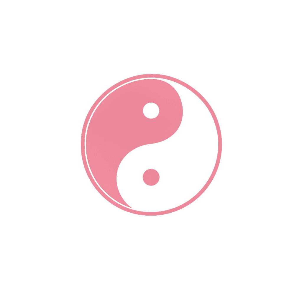 Tao-Symbol asiatische Kultur TCM, Ayurveda, Shiatsu Padme Prinzip